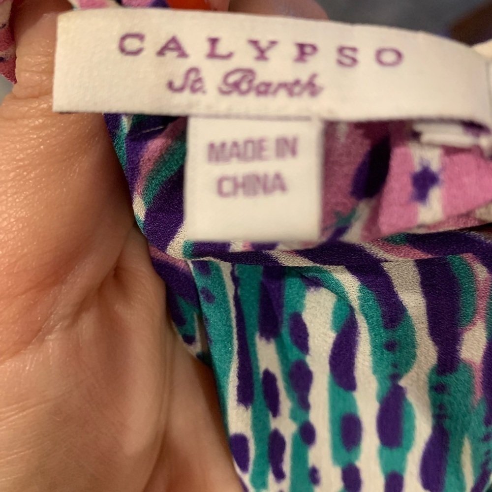 Calypso St Barth silk top - Picture 6 of 10